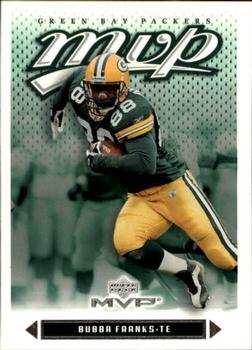 #37 Bubba Franks - Green Bay Packers - 2003 Upper Deck MVP Football