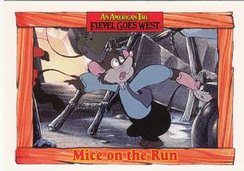 #37 Mice on the Run - 1991 Impel An American Tail: Fievel Goes West