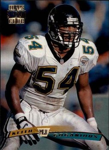 #37 Keith Goganious - Jacksonville Jaguars - 1996 Stadium Club Football