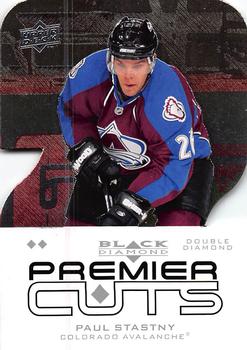 #PDC37 Paul Stastny - Colorado Avalanche - 2008-09 Upper Deck Black Diamond - Premier Die Cut Hockey