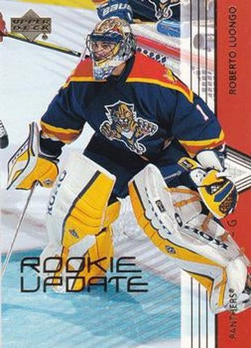 #37 Roberto Luongo - Florida Panthers - 2003-04 Upper Deck Rookie Update Hockey