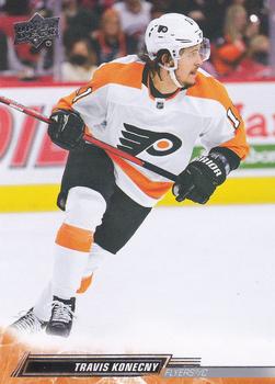 #380 Travis Konecny - Philadelphia Flyers - 2022-23 Upper Deck Hockey