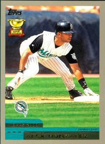 #380 Alex Gonzalez - Florida Marlins - 2000 Topps Baseball