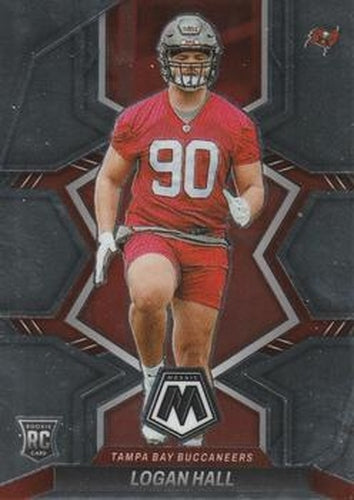 #380 Logan Hall - Tampa Bay Buccaneers - 2022 Panini Mosaic Football