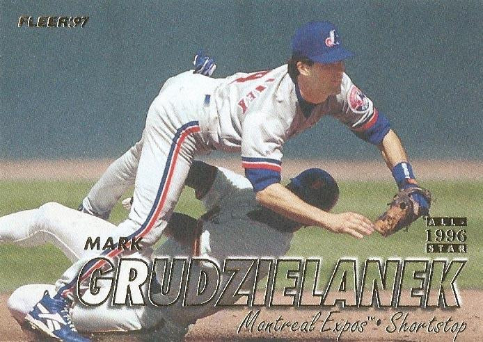 #380 Mark Grudzielanek - Montreal Expos - 1997 Fleer Baseball