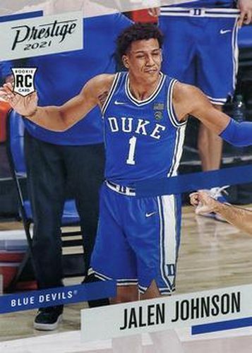 #381 Jalen Johnson - Duke Blue Devils - 2021 Panini Chronicles Draft Picks Basketball