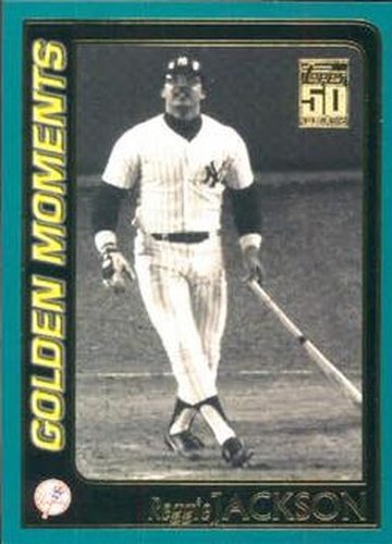 #381 Reggie Jackson - New York Yankees - 2001 Topps Baseball