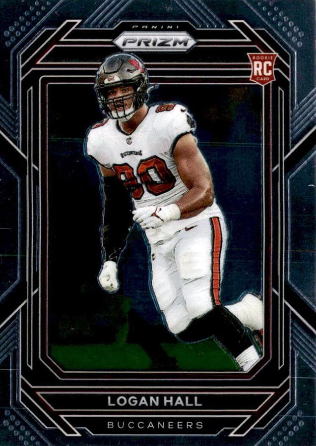 #381 Logan Hall - Tampa Bay Buccaneers - 2022 Panini Prizm Football