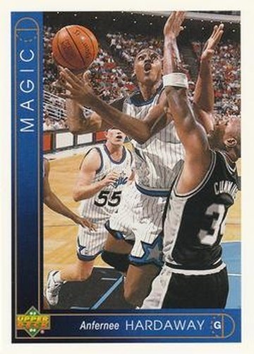 #382 Anfernee Hardaway - Orlando Magic - 1993-94 Upper Deck Basketball