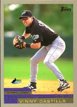 #382 Vinny Castilla - Tampa Bay Devil Rays - 2000 Topps Baseball