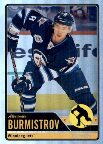 #382 Alexander Burmistrov - Winnipeg Jets - 2012-13 O-Pee-Chee - Rainbow Hockey