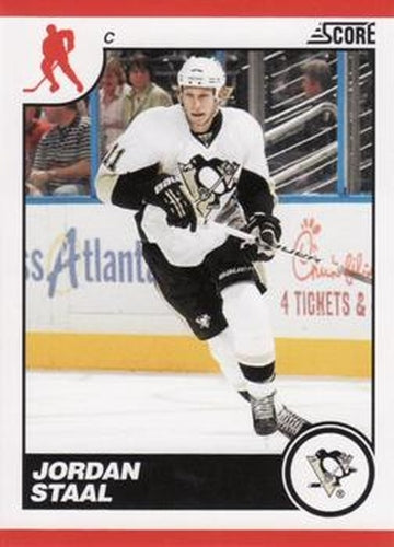 #383 Jordan Staal - Pittsburgh Penguins - 2010-11 Score Hockey