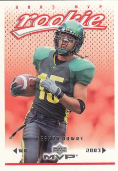 #383 Keenan Howry - Minnesota Vikings - 2003 Upper Deck MVP Football