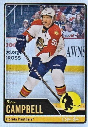 #384 Brian Campbell - Florida Panthers - 2012-13 O-Pee-Chee - Rainbow Hockey
