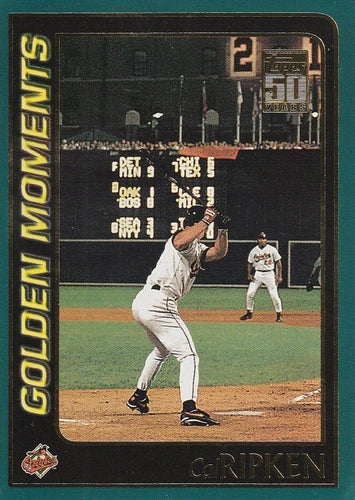 #384 Cal Ripken - Baltimore Orioles - 2001 Topps Baseball