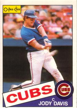 #384 Jody Davis - Chicago Cubs - 1985 O-Pee-Chee Baseball