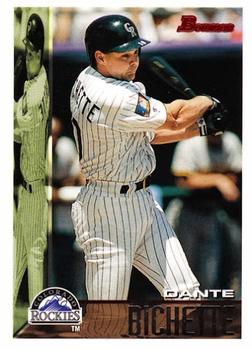 #384 Dante Bichette - Colorado Rockies - 1995 Bowman Baseball