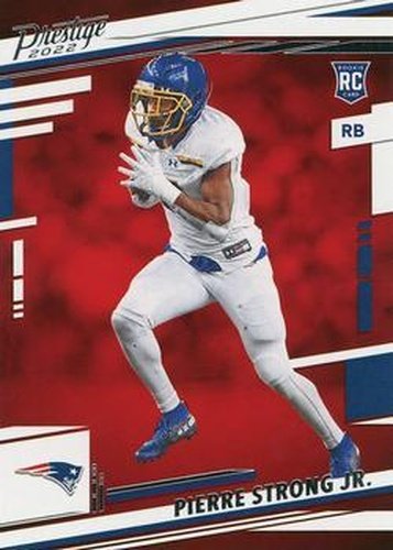 #384 Pierre Strong Jr. - New England Patriots - 2022 Panini Prestige Football