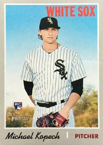 #384b Michael Kopech - Chicago White Sox - 2019 Topps Heritage Baseball