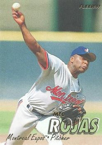 #385 Mel Rojas - Montreal Expos - 1997 Fleer Baseball