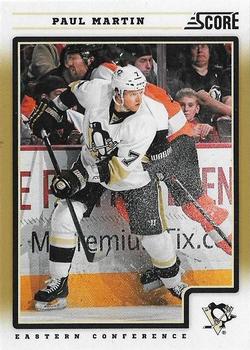 #385 Paul Martin - Pittsburgh Penguins - 2012-13 Score - Gold Rush Hockey