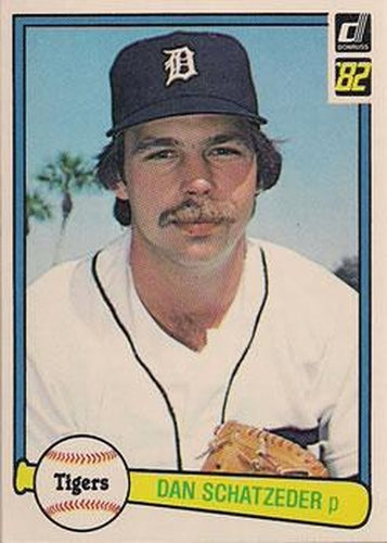 #385 Dan Schatzeder - Detroit Tigers - 1982 Donruss Baseball
