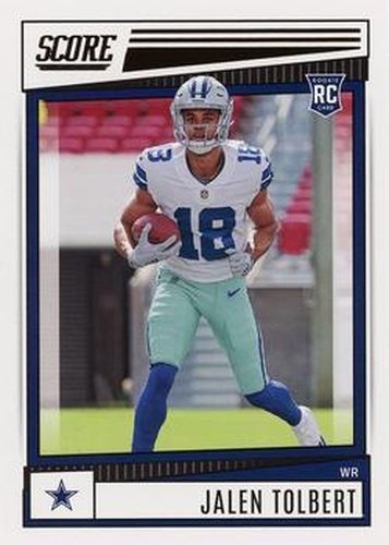 #385 Jalen Tolbert - Dallas Cowboys - 2022 Score Football