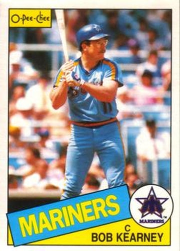 #386 Bob Kearney - Seattle Mariners - 1985 O-Pee-Chee Baseball