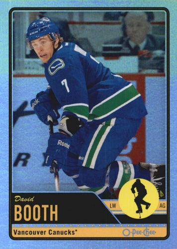 #386 David Booth - Vancouver Canucks - 2012-13 O-Pee-Chee - Rainbow Hockey