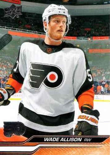 #386 Wade Allison - Philadelphia Flyers -2023-24 Upper Deck Hockey