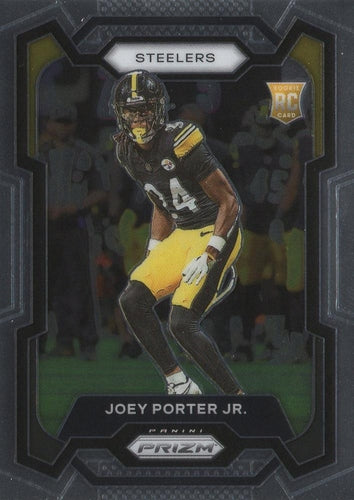 #386 Joey Porter Jr. - Pittsburgh Steelers - 2023 Panini Prizm Football