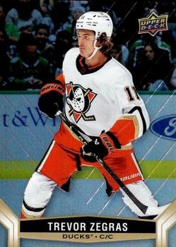 #11 Trevor Zegras - Anaheim Ducks - 2023-24 Upper Deck Tim Hortons Hockey