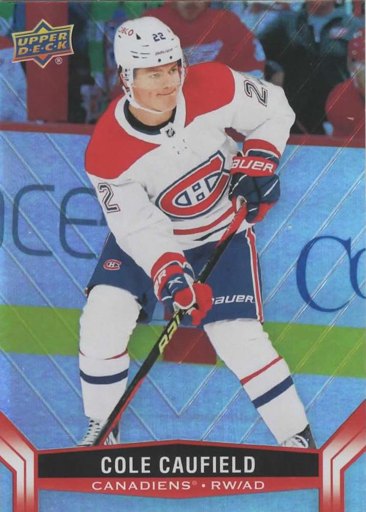 #22 Cole Caufield - Montreal Canadiens - 2023-24 Upper Deck Tim Hortons Hockey