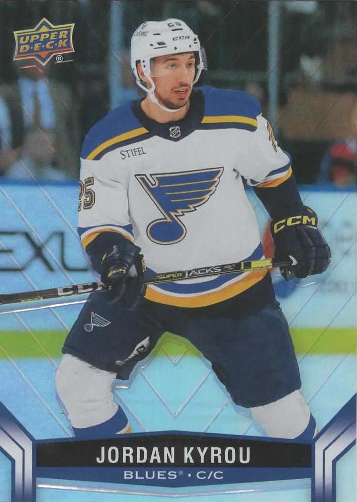 #25 Jordan Kyrou - St. Louis Blues - 2023-24 Upper Deck Tim Hortons Hockey