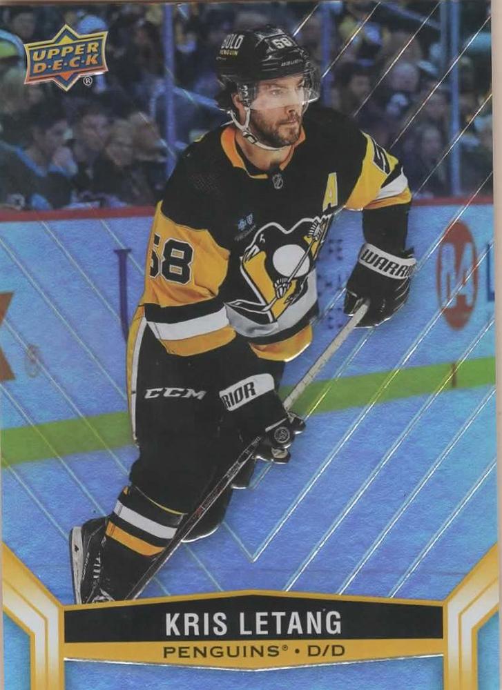 #35 Kris Letang - Pittsburgh Penguins - 2023-24 Upper Deck Tim Hortons Hockey