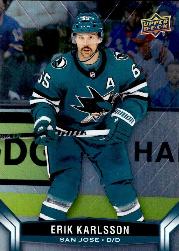 #65 Erik Karlsson - San Jose Sharks - 2023-24 Upper Deck Tim Hortons Hockey