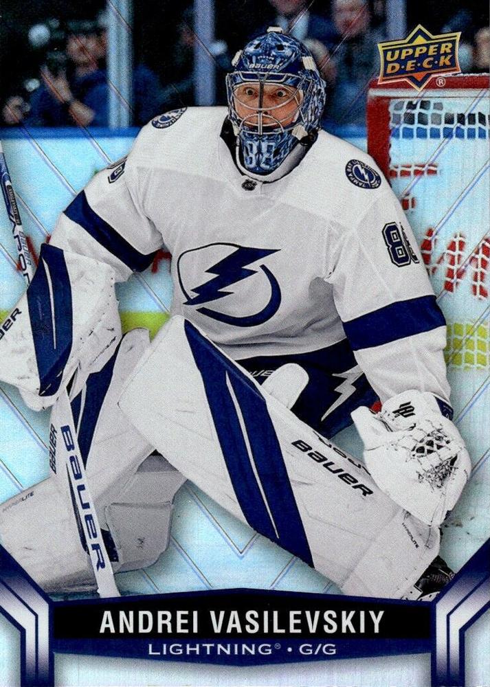 #76 Andrei Vasilevskiy - Tampa Bay Lightning - 2023-24 Upper Deck Tim Hortons Hockey
