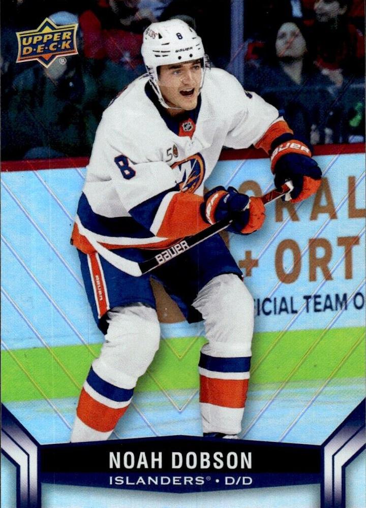 #82 Noah Dobson - New York Islanders - 2023-24 Upper Deck Tim Hortons Hockey