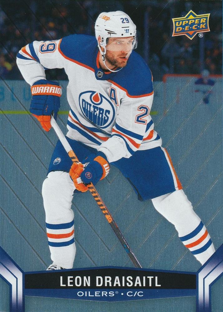 #104 Leon Draisaitl - Edmonton Oilers - 2023-24 Upper Deck Tim Hortons Hockey