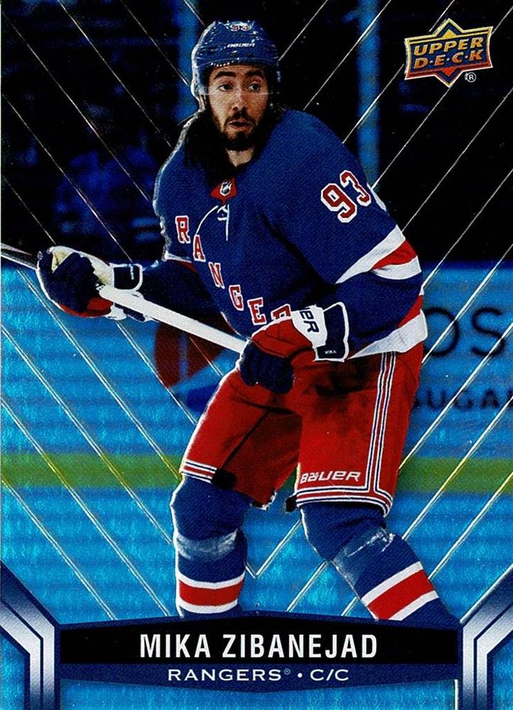 #111 Mika Zibanejad - New York Rangers - 2023-24 Upper Deck Tim Hortons Hockey