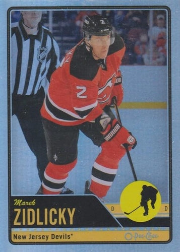 #387 Marek Zidlicky - New Jersey Devils - 2012-13 O-Pee-Chee - Rainbow Hockey