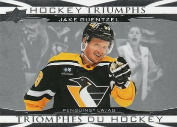 #HT-5 Jake Guentzel - Pittsburgh Penguins - 2023-24 Upper Deck Tim Hortons - Hockey Triumphs Hockey