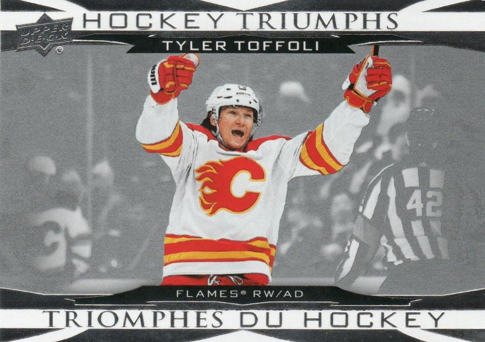 #HT-10 Tyler Toffoli - Calgary Flames - 2023-24 Upper Deck Tim Hortons - Hockey Triumphs Hockey