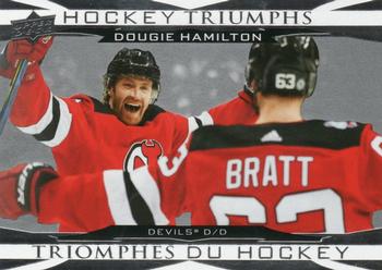#HT-12 Dougie Hamilton - New Jersey Devils - 2023-24 Upper Deck Tim Hortons - Hockey Triumphs Hockey