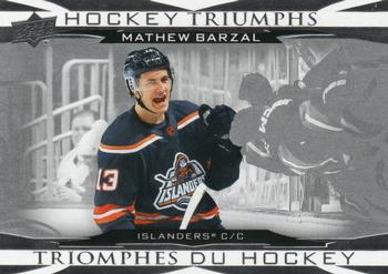 #HT-13 Mathew Barzal - New York Islanders - 2023-24 Upper Deck Tim Hortons - Hockey Triumphs Hockey