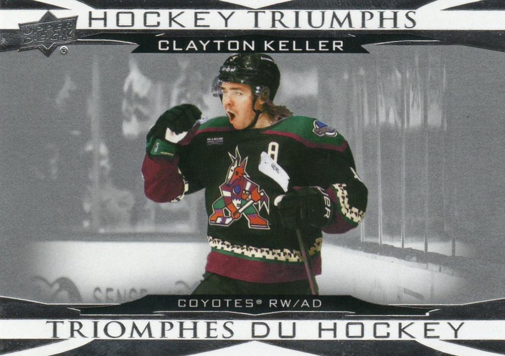 #HT-16 Clayton Keller - Arizona Coyotes - 2023-24 Upper Deck Tim Hortons - Hockey Triumphs Hockey