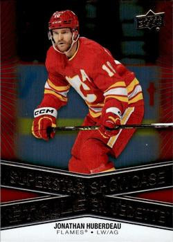 #SS-11 Jonathan Huberdeau - Calgary Flames - 2023-24 Upper Deck Tim Hortons - Superstar Showcase Hockey
