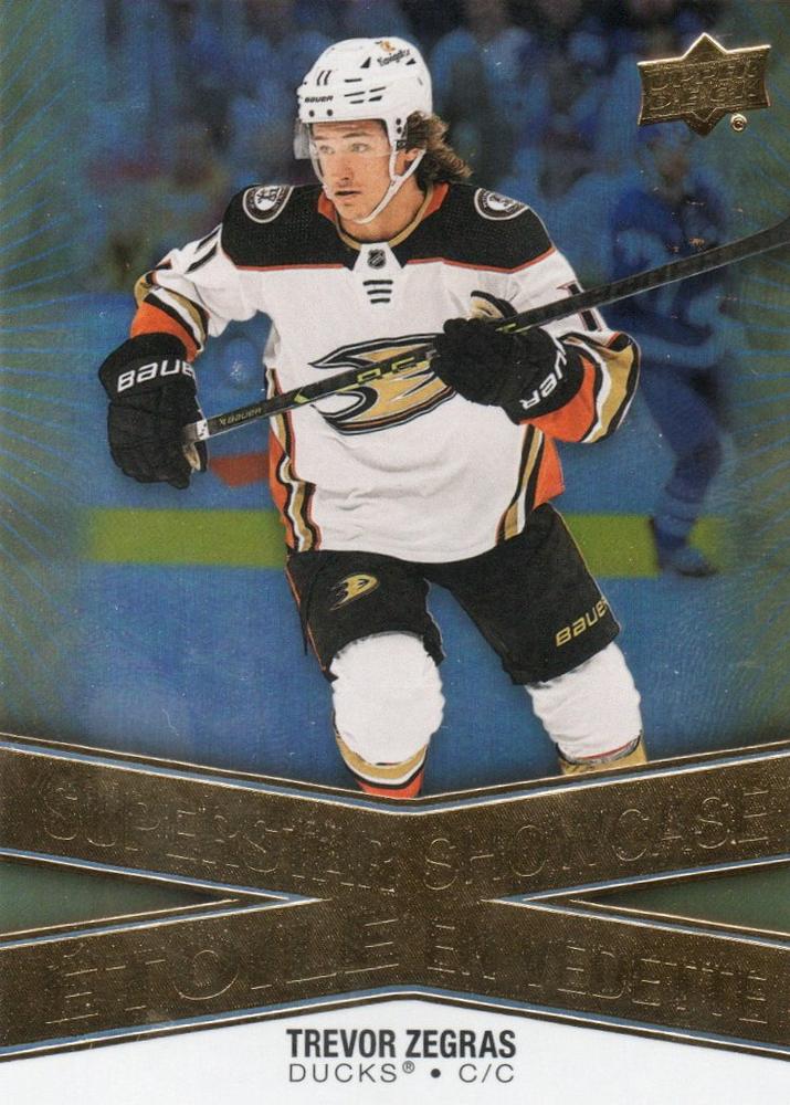 #SS-12 Trevor Zegras - Anaheim Ducks - 2023-24 Upper Deck Tim Hortons - Superstar Showcase Hockey