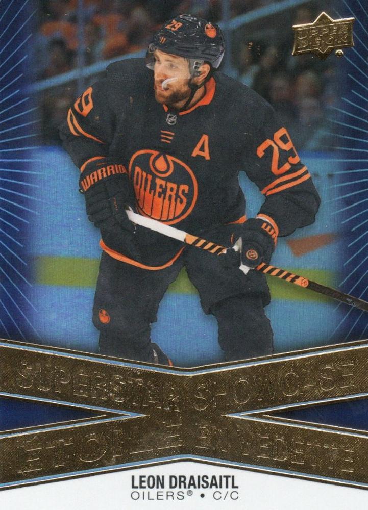 #SS-14 Leon Draisaitl - Edmonton Oilers - 2023-24 Upper Deck Tim Hortons - Superstar Showcase Hockey