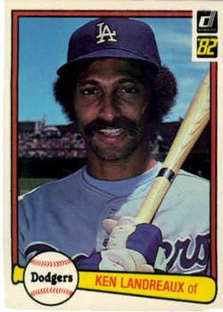 #388 Ken Landreaux - Los Angeles Dodgers - 1982 Donruss Baseball